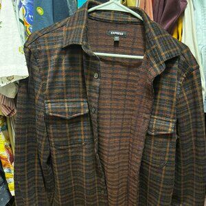 Express Button Down Shirt Mens Size Small